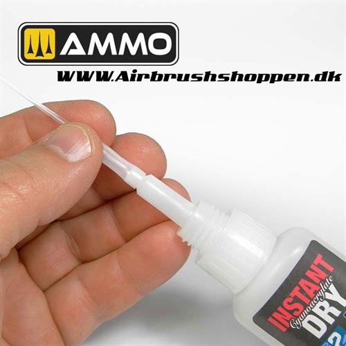 A.MIG - 8229 -  Precision Cyano Applicator Ammo 5 stk. - Lim spidser